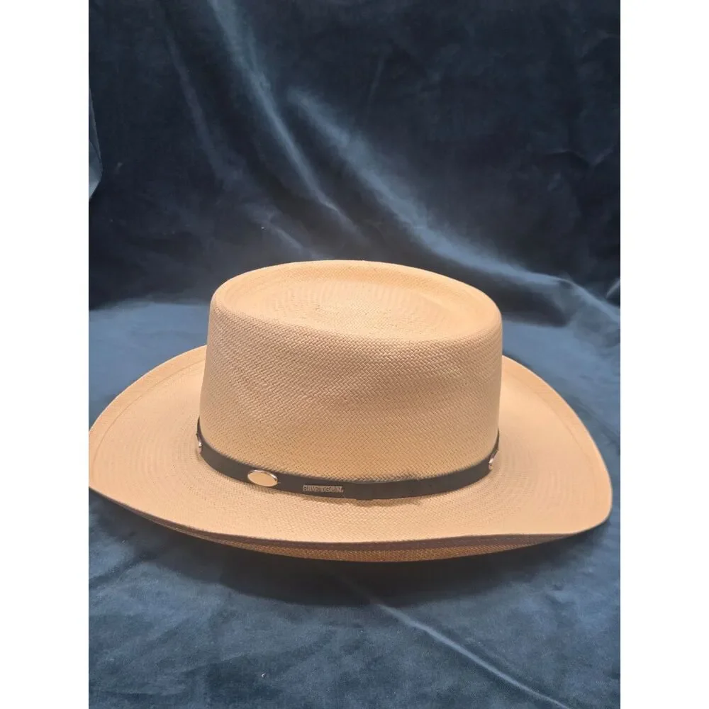 John B Stetson Royal Flush Straw Hat